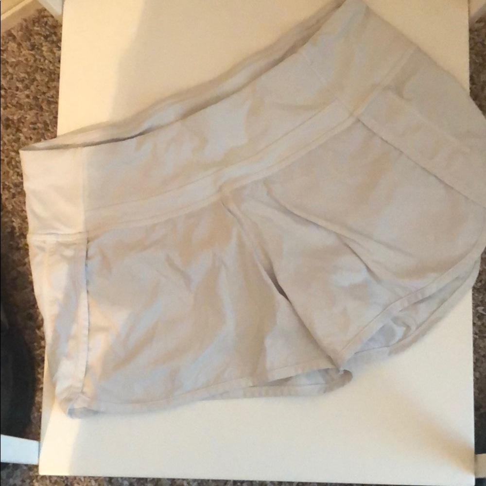 Lululemon speed shorts
